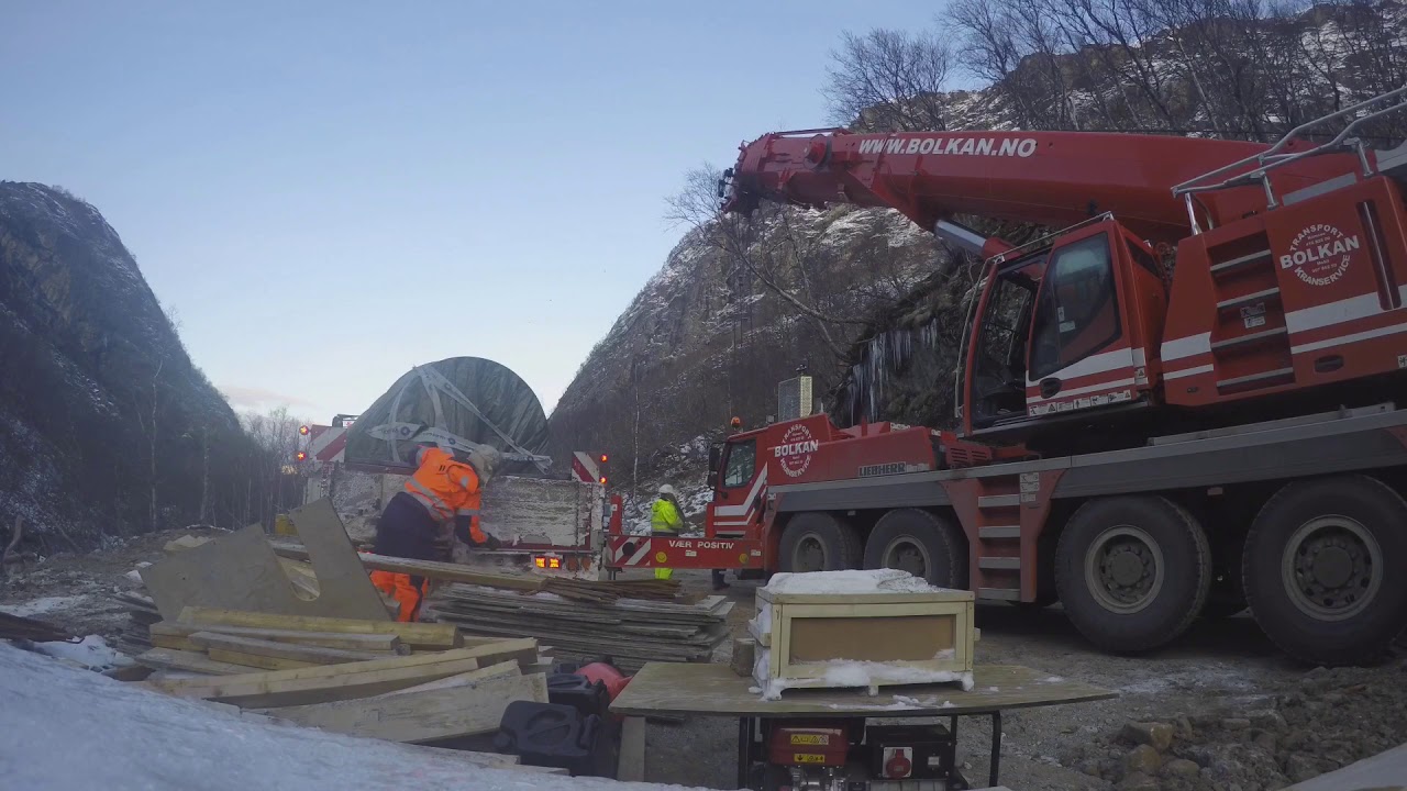 Bygging av Grytendal kraftverk