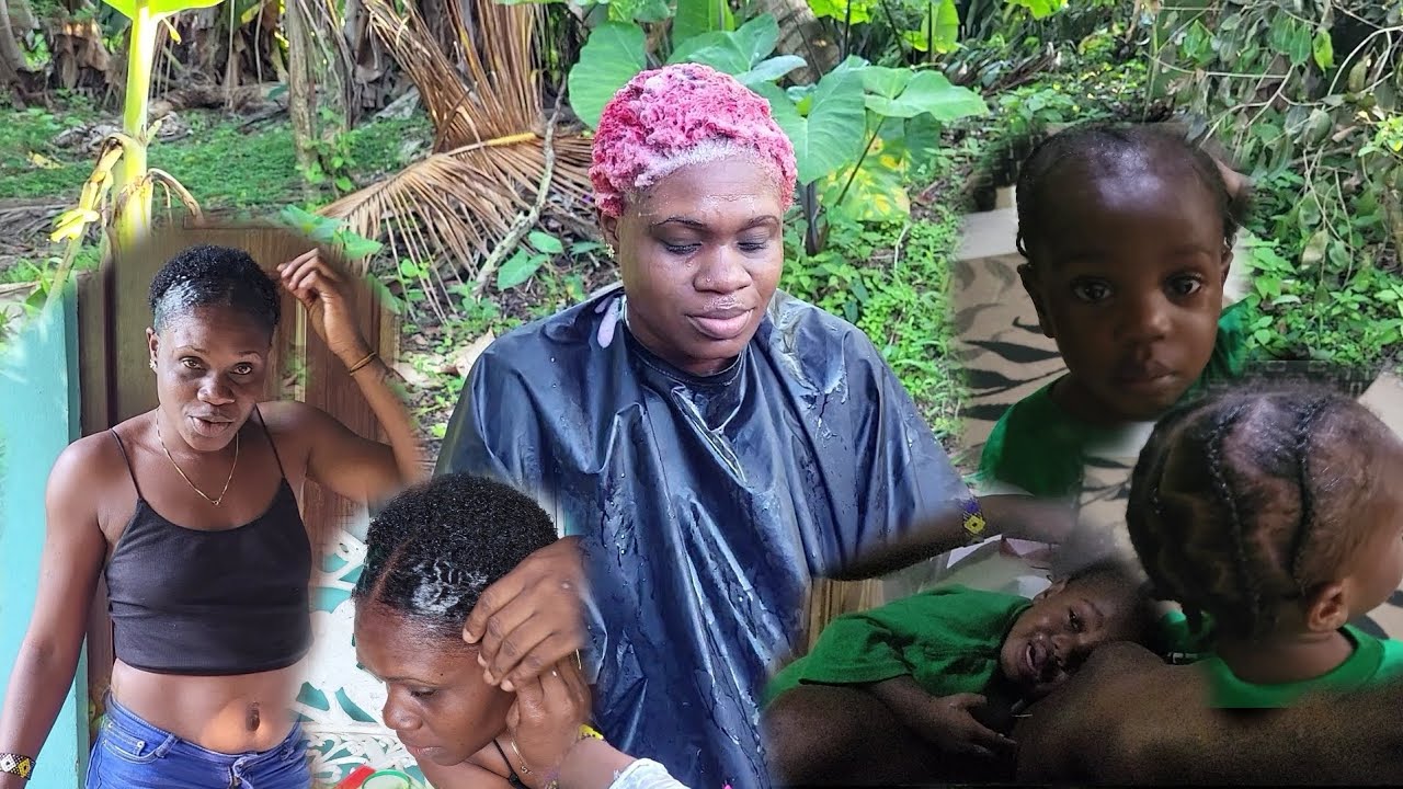 Combing Tarzan Hair| and Changing my Hair Color Happy Sunday peeps 😊❤️