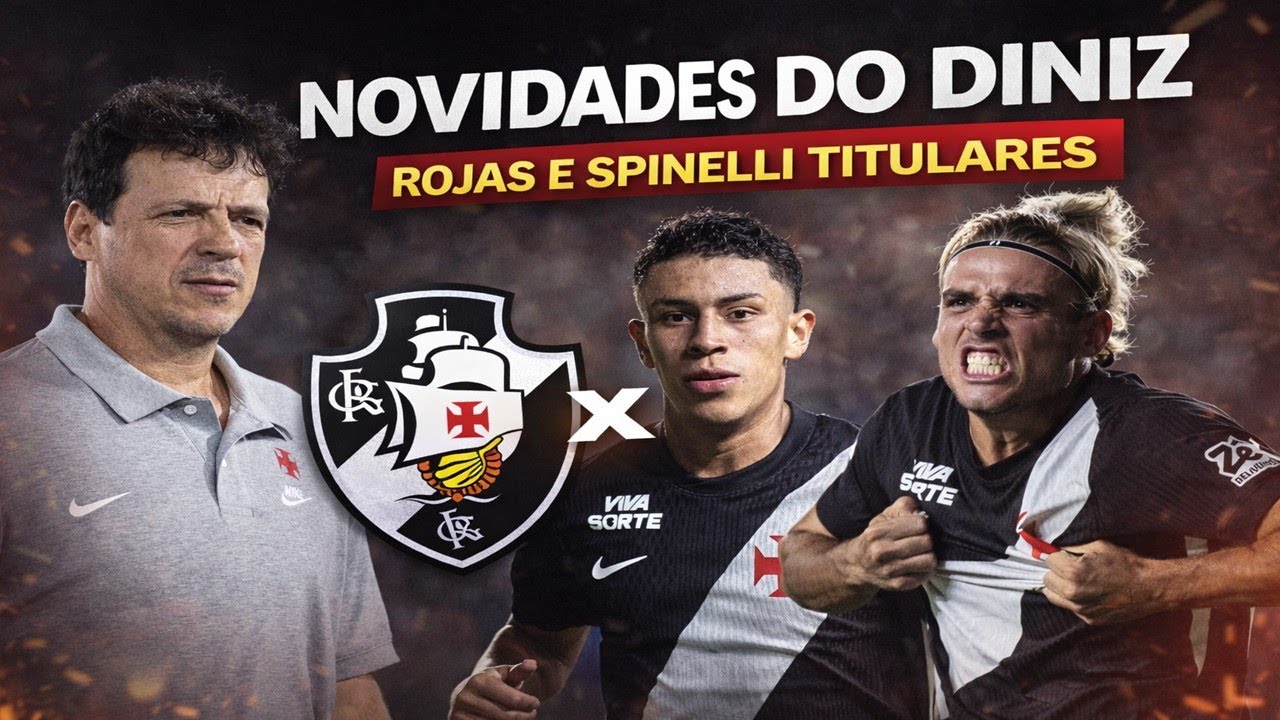 NOVIDADES E DESFALQUES! VASCO TERÁ MUITAS MUDANÇAS PARA BUSCAR VITÓRIA CONTRA O FLUMINENSE