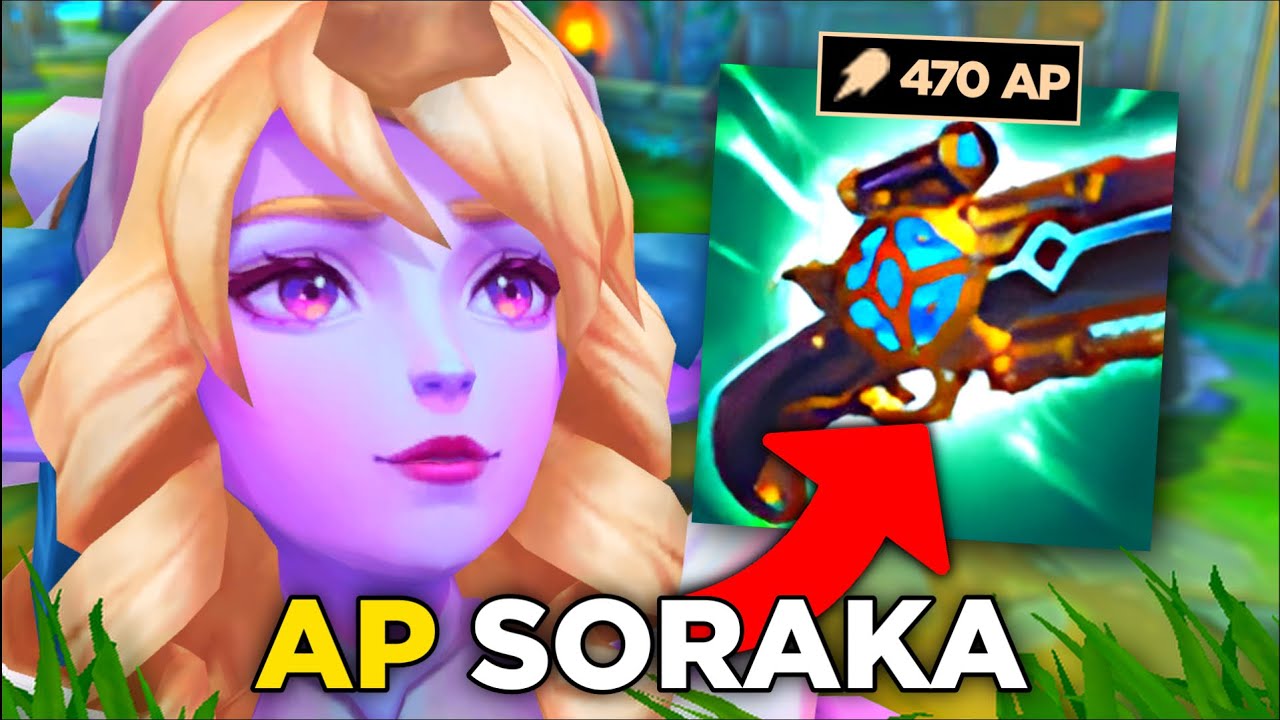 Full AP Soraka bije i leczy w League of Legends