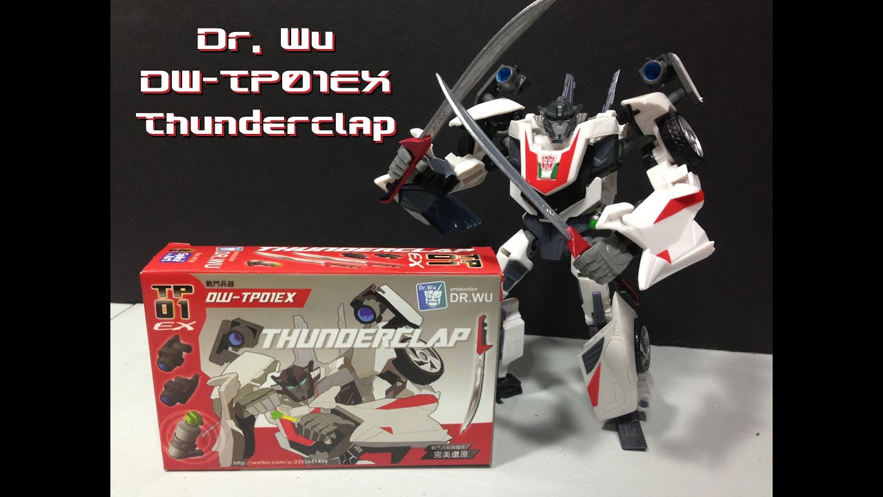 Dr. Wu DW-TP01EX Thunderclap Transformers Prime Wheeljack Add-on