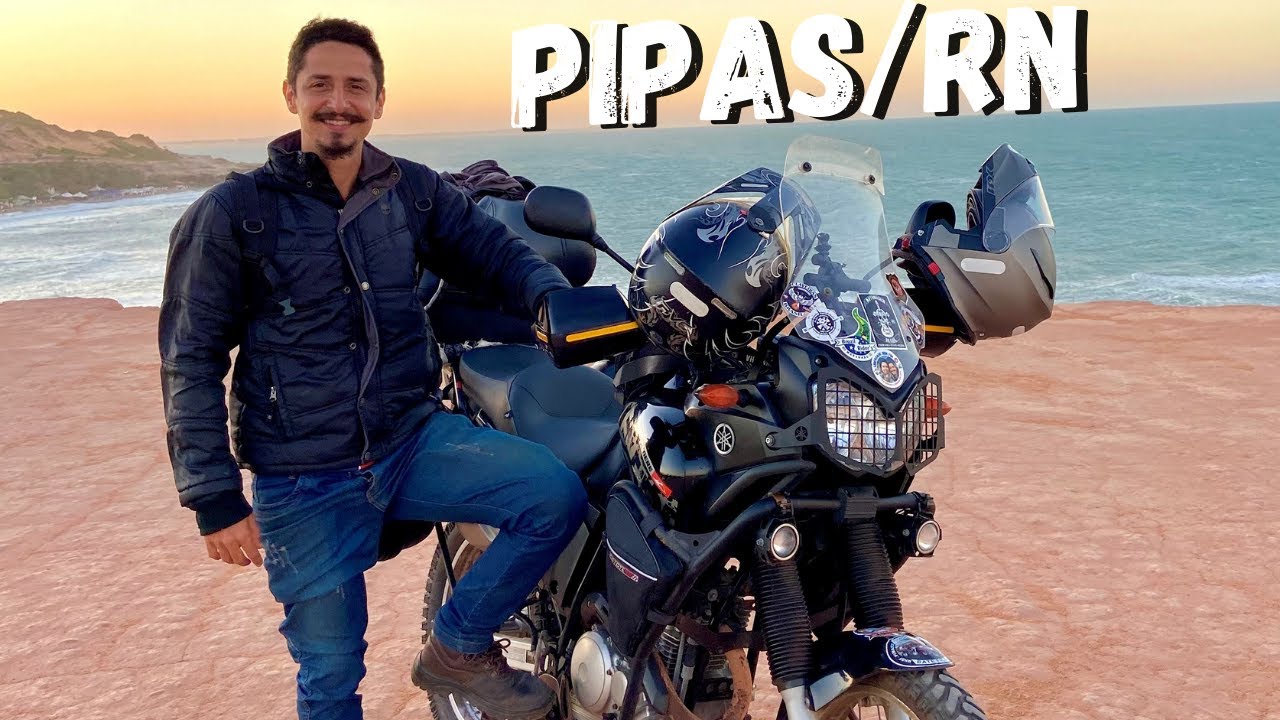 Praia de Pipas e o seu Pôr do Sol no Chapadão | Viagem de Tenere 250, NOSSO BRASIL -  [T01 - EP37]