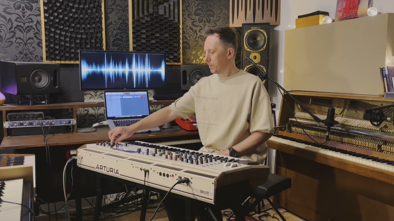 Arturia PolyBrute 12 - SOUND DEMO w wykonaniu Piotra Świętoniowskiego