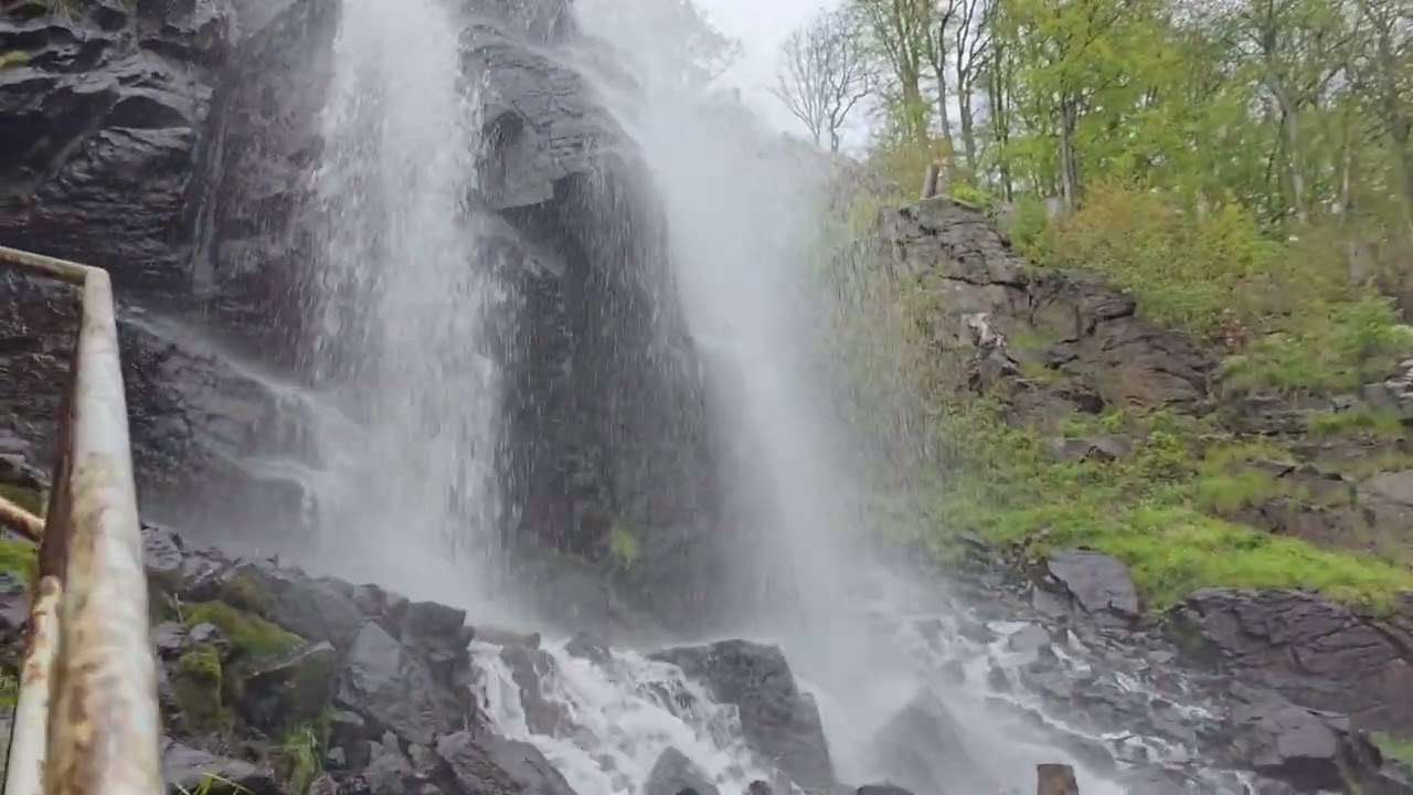 Wasserfall Rundwanderveg(4K)| Germany 🇩🇪 | April 2024