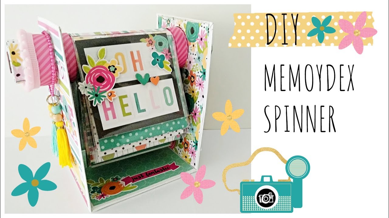 DIY memorydex spinner colaboración Oh Naif
