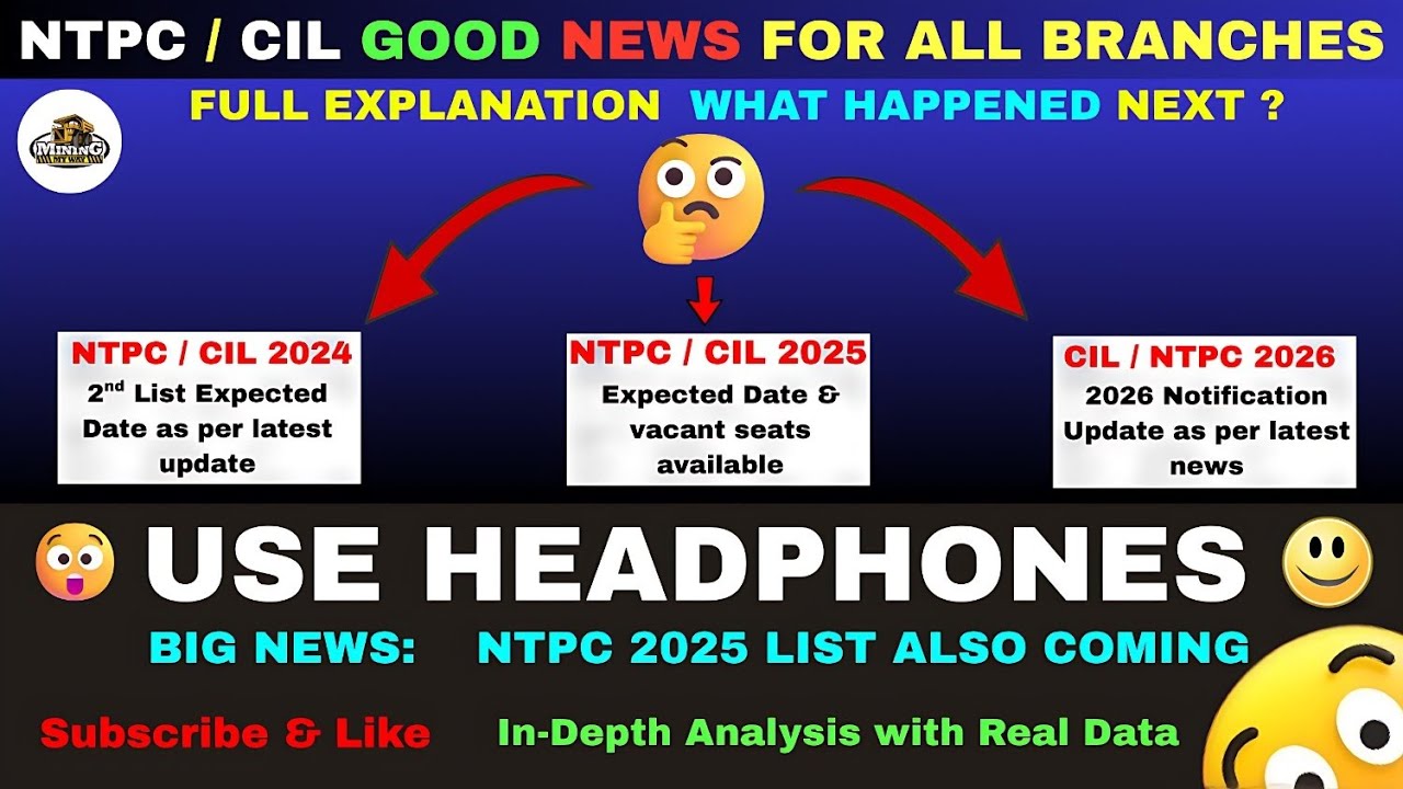 NTPC 2nd List ? | NTPC 2024 2nd List Expected Date | NTPC #ntpc  #gate2024 #gate #ese  #mining