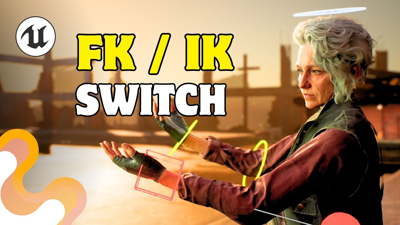 FK IK Switch в Control Rig | Unreal Engine 5