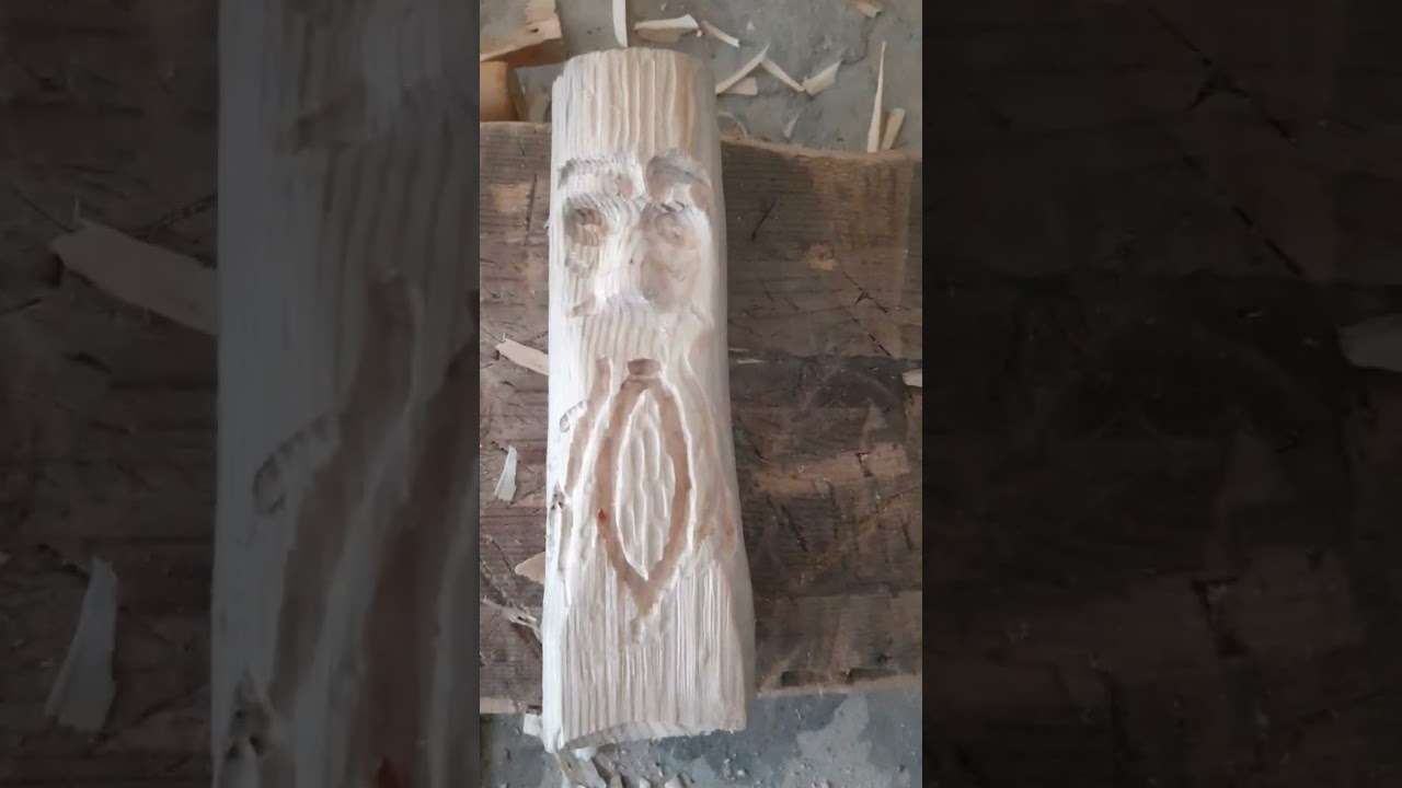 Лицо на рейке