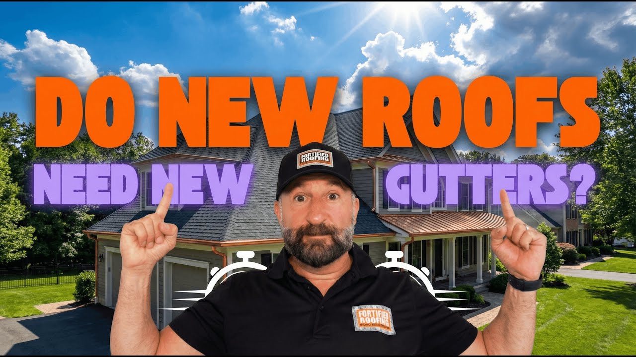 Do you need to replace your gutters when getting a new roof? Here's the real answer