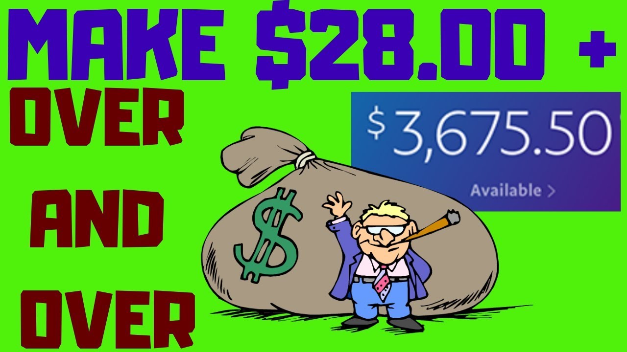 Earn $28.00+ Again and Again NOW?! (With No Skills) how to make money online