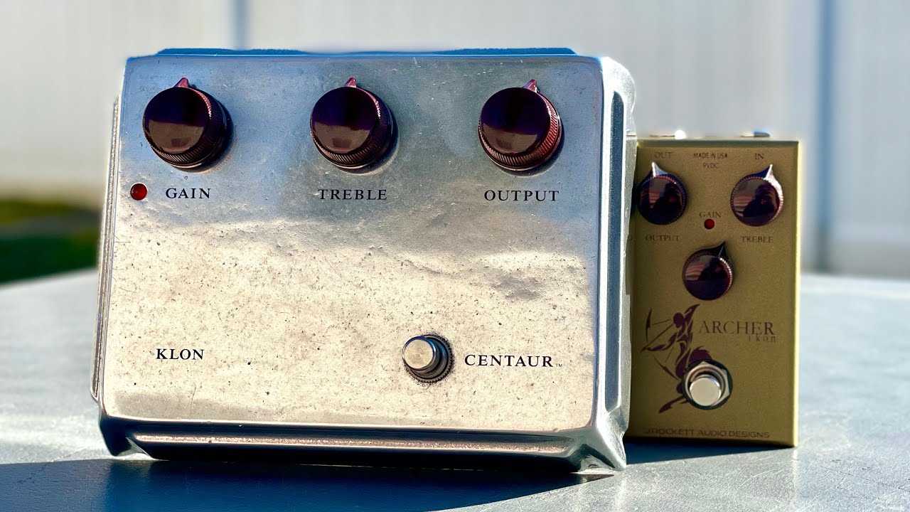 Klon Centaur vs J. Rockett Archer Ikon