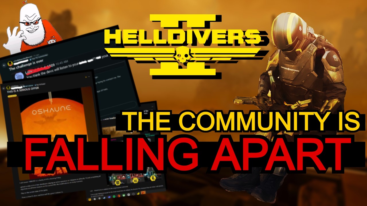 The Helldivers Community is Falling Apart | A Terrible Moment in Helldivers 2