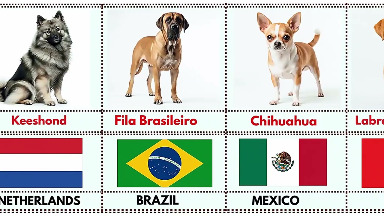 Most Famous Dog Breeds By Country