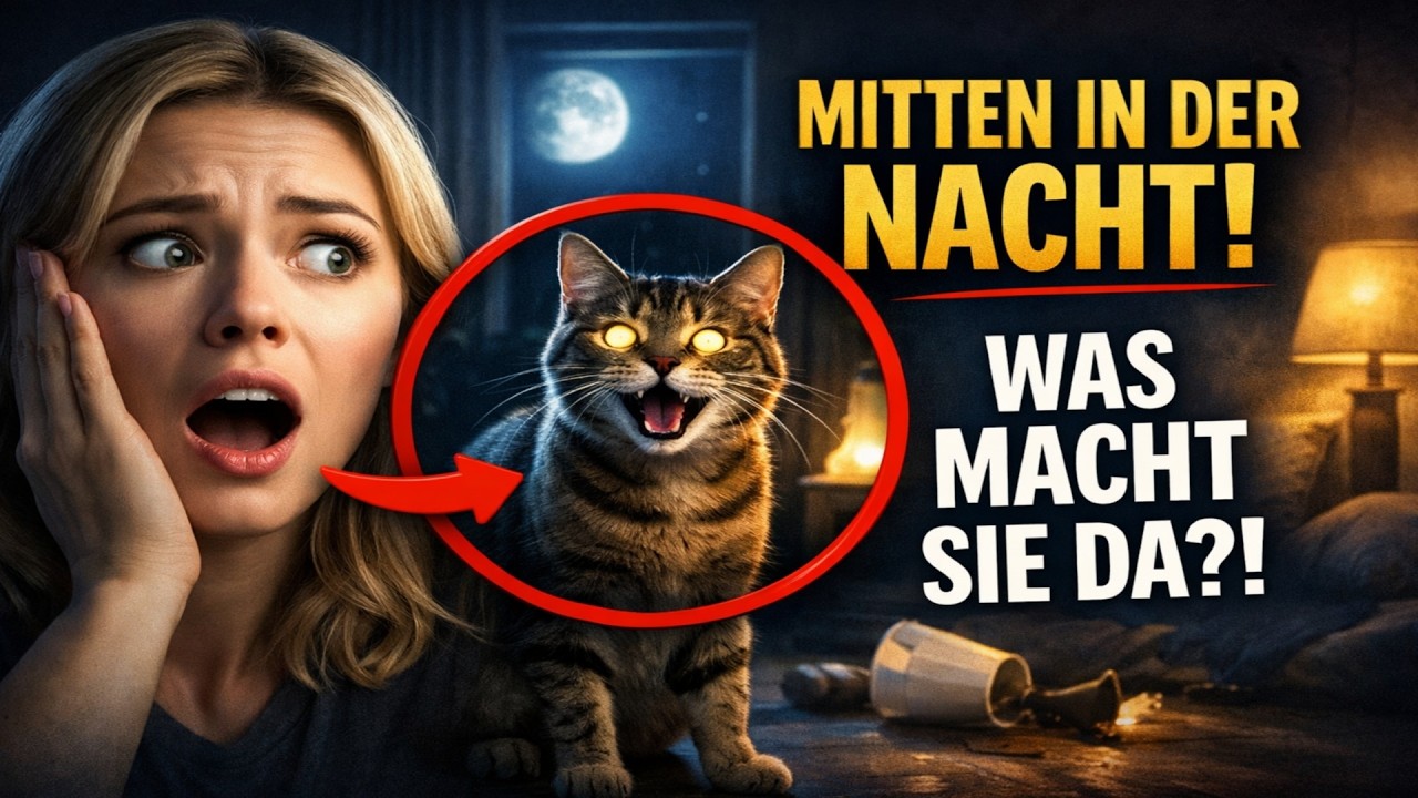 DIE RÄTSEL DER NACHT GELÜFTET: Diese eine SKURRILE Sache, die Ihre Katze tut
