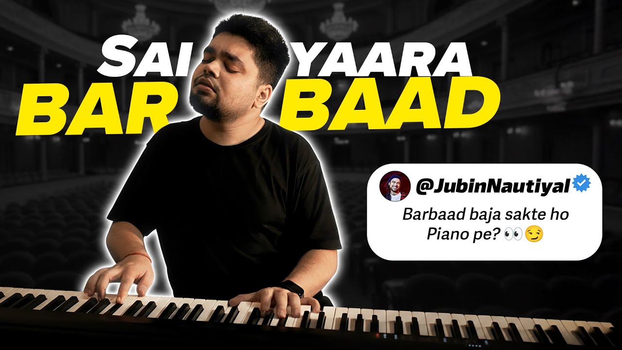 Barbaad - Saiyaara (Epic Piano Solo)