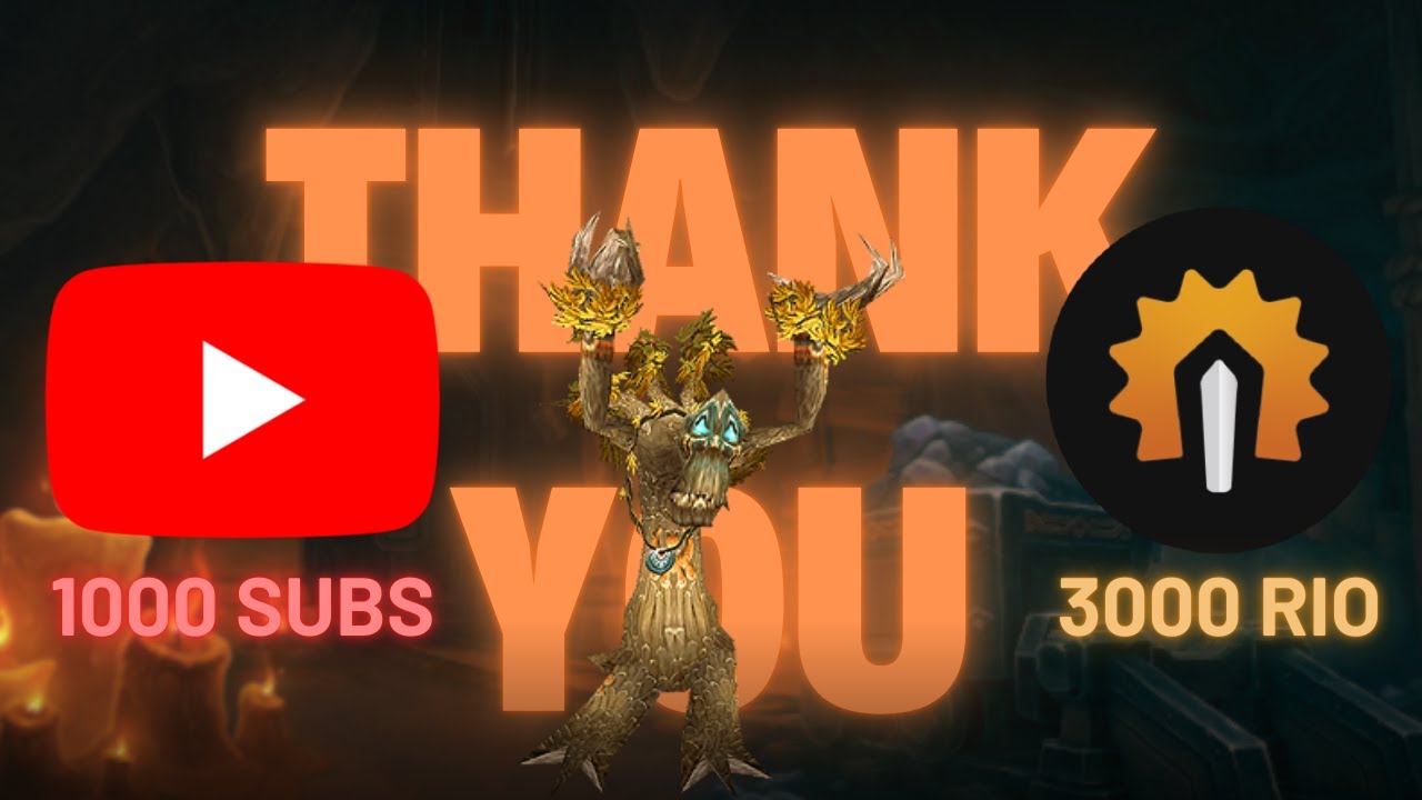 3K Rio - 1K Subs - Mama, I've made it! | DFC +13 | Resto Druid POV | WoW TWW 11.1 Undermined