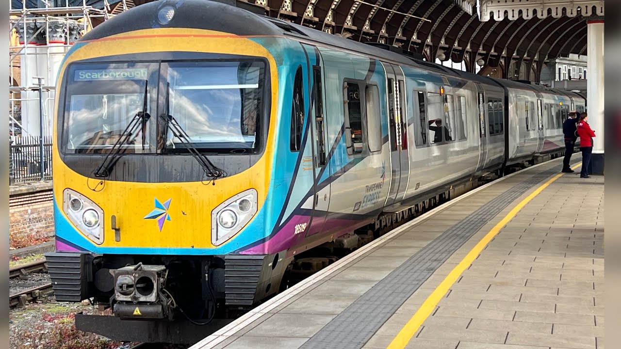 Trains at York, ECML, 06/04 & 30/04/2024
