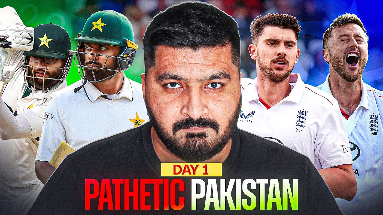 Pakistan Collapses Again 😡 PAK vs ENG 1st Test Day 1 Highlights & Review | Embarrassing Batting!