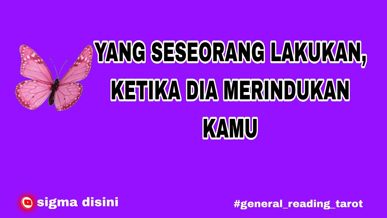 ☂️YANG SESEORANG LAKUKAN,KETIKA DIA SEDANG RINDU KAMU☂️#tarot #zodiak #sigmatarot 