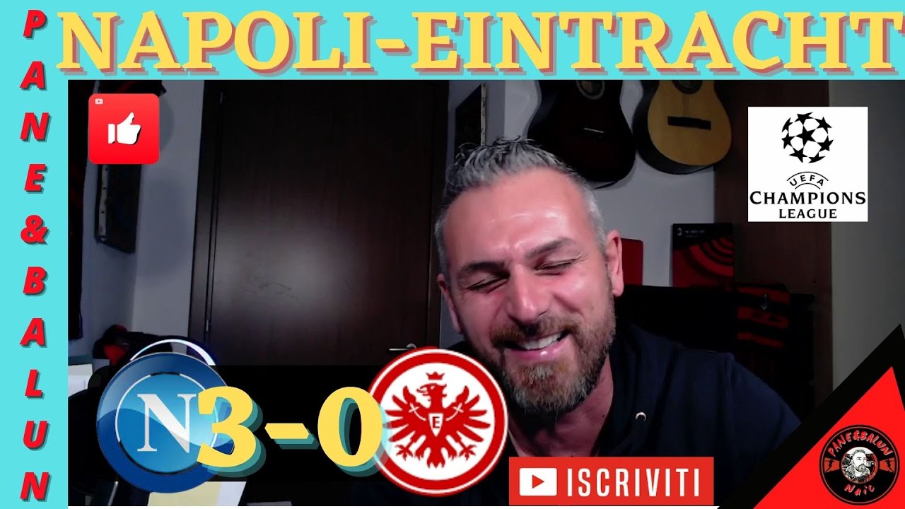 😱VINCONO SEMPRE❗❗🏆NAPOLI-EINTRACHT 3-0👋OSIMEHN E' ILLEGALE💥