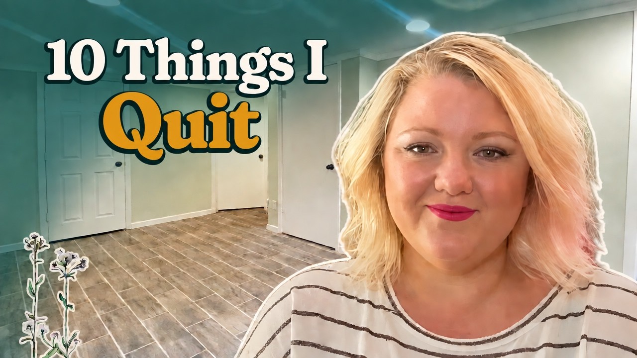 10 Things I Walked Away From to Save My Sanity & Reclaim My Life | NO more!