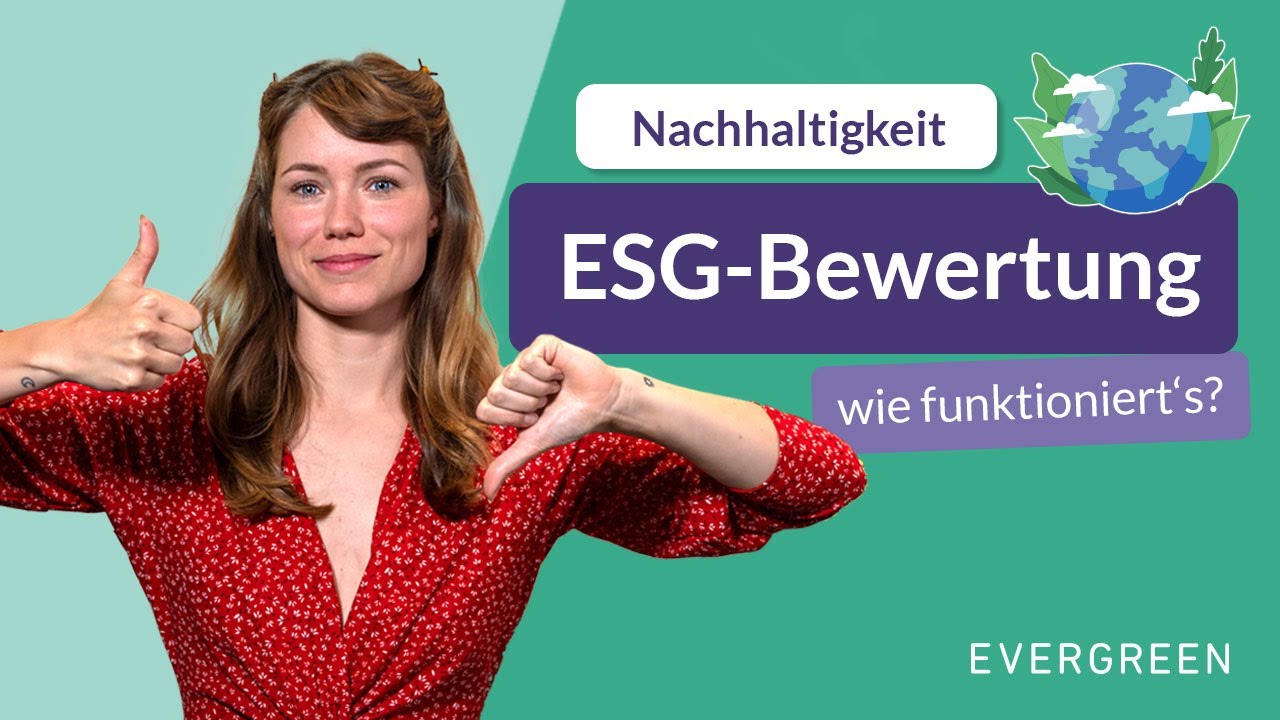 Nachhhaltige Geldanlage: Wie funktioniert die Bewertung nach ESG Kriterien?