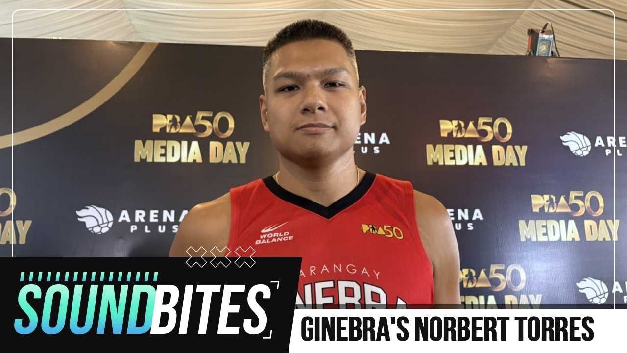 PBA: Norbert Torres looking to make up for lost time with Ginebra | SOUNDBITES