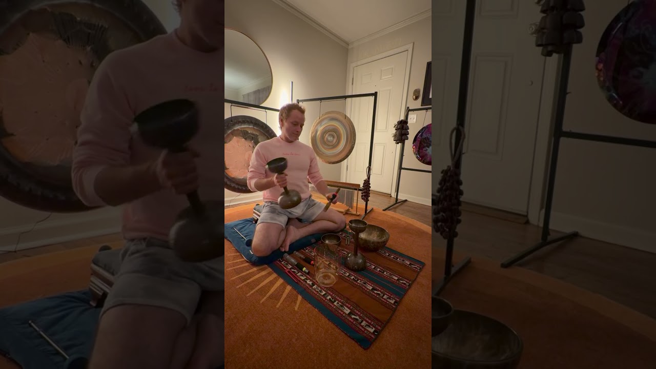  4.5 minute Sound Healing Meditation for a quick reset, offering clarity & focus
