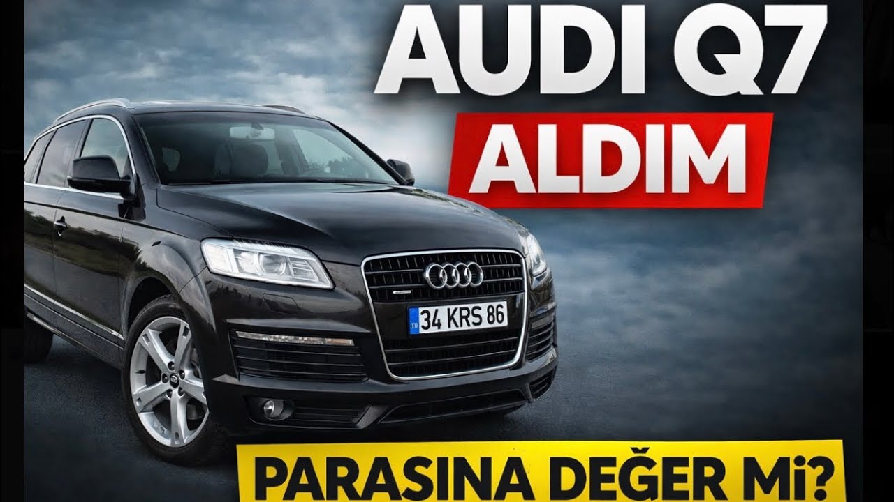 Yeni Arabam Audi Q7 | İlk Gün Deneyimi 🧿