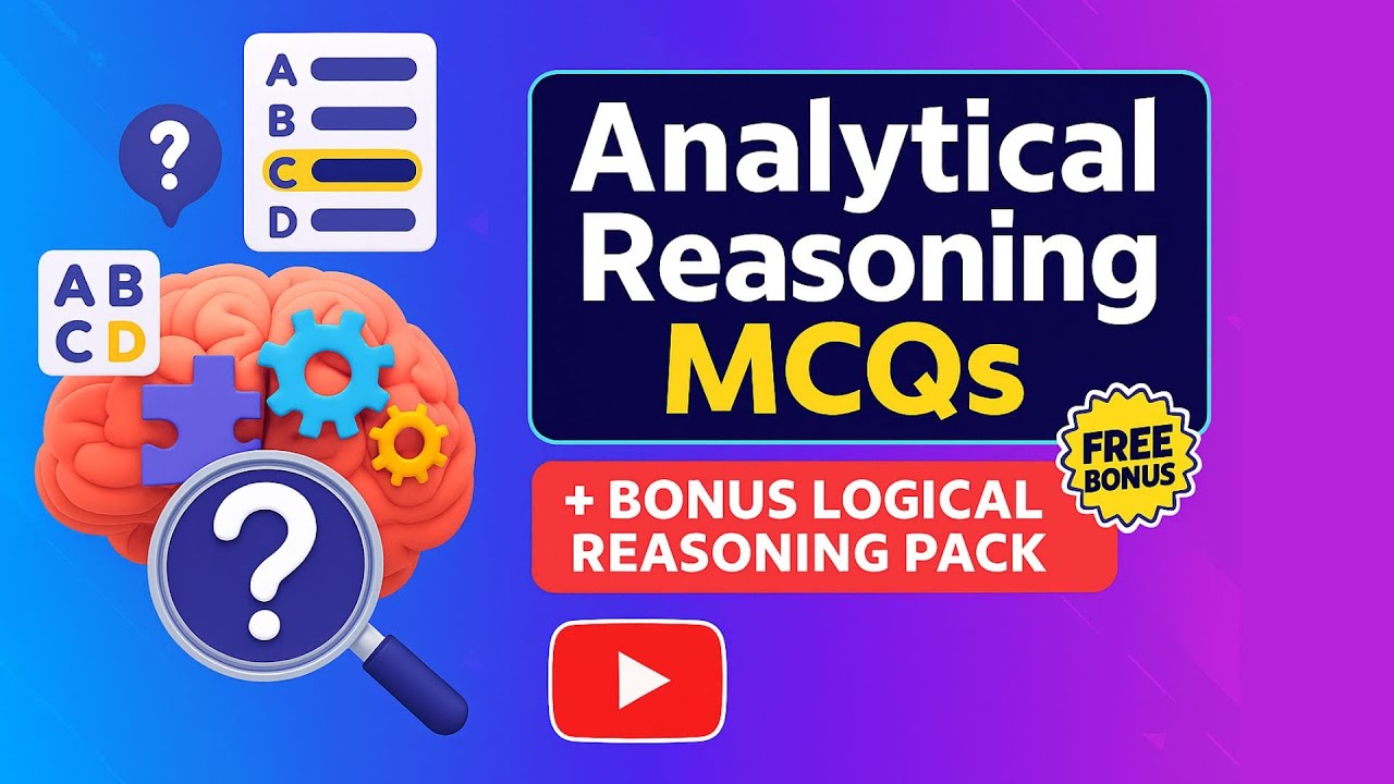 Analytical and Logical Reasoning MCQs | General Abilities | Check Your IQ | EQ | Mind Challenge?