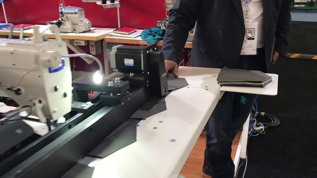 Máquina p/ Dobladillo de Bolsa Trasera de Jeans Automática Sip Italy