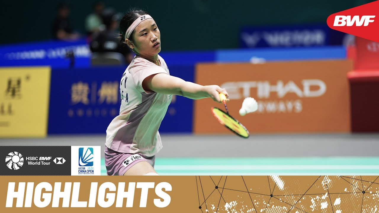 World No.1 An Se Young competes against Michelle Li