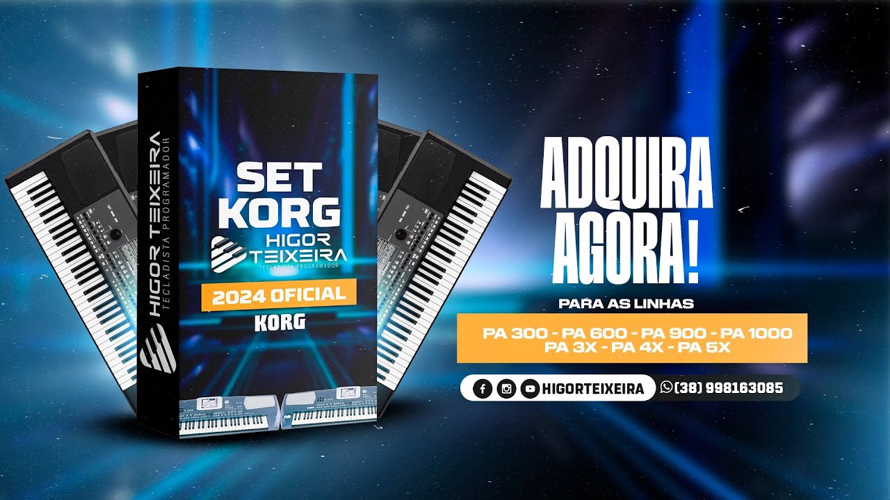 🎹 SET KORG HIGOR TEIXEIRA  ( 2024  ) OFICIAL