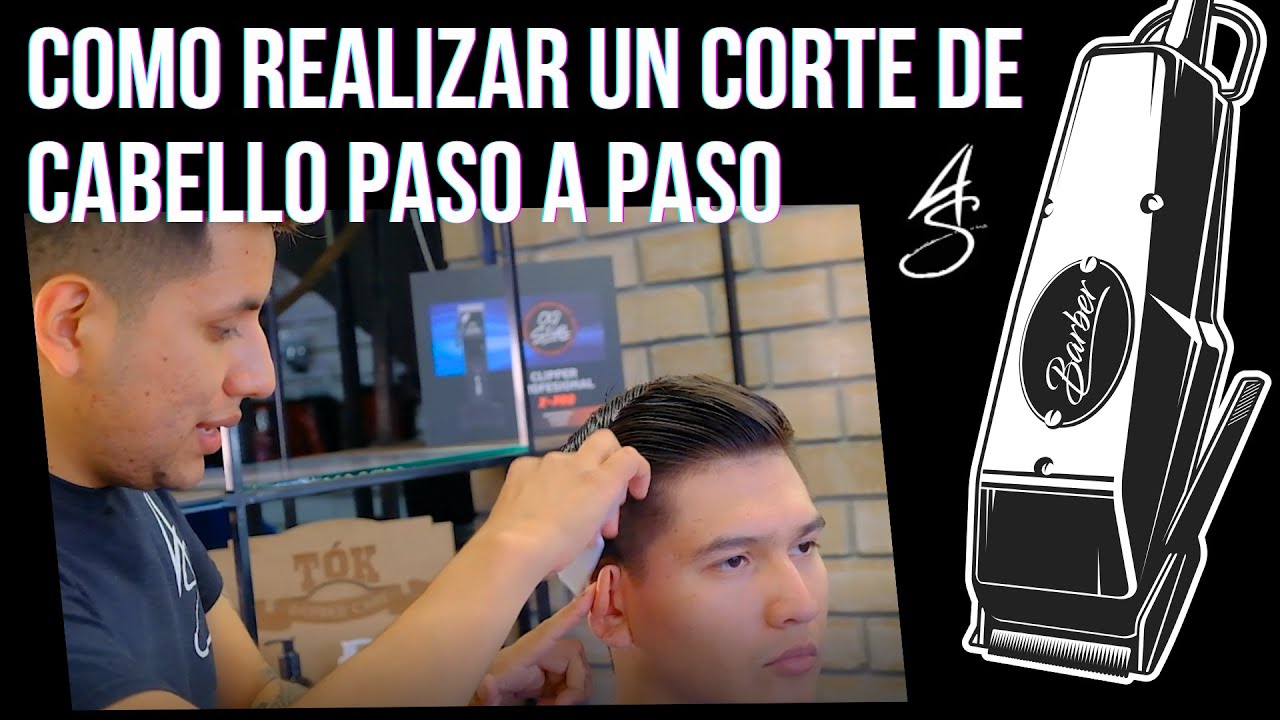 ¿Como Realizar un Corte de Cabello de Hombre? Tutorial Paso a Paso