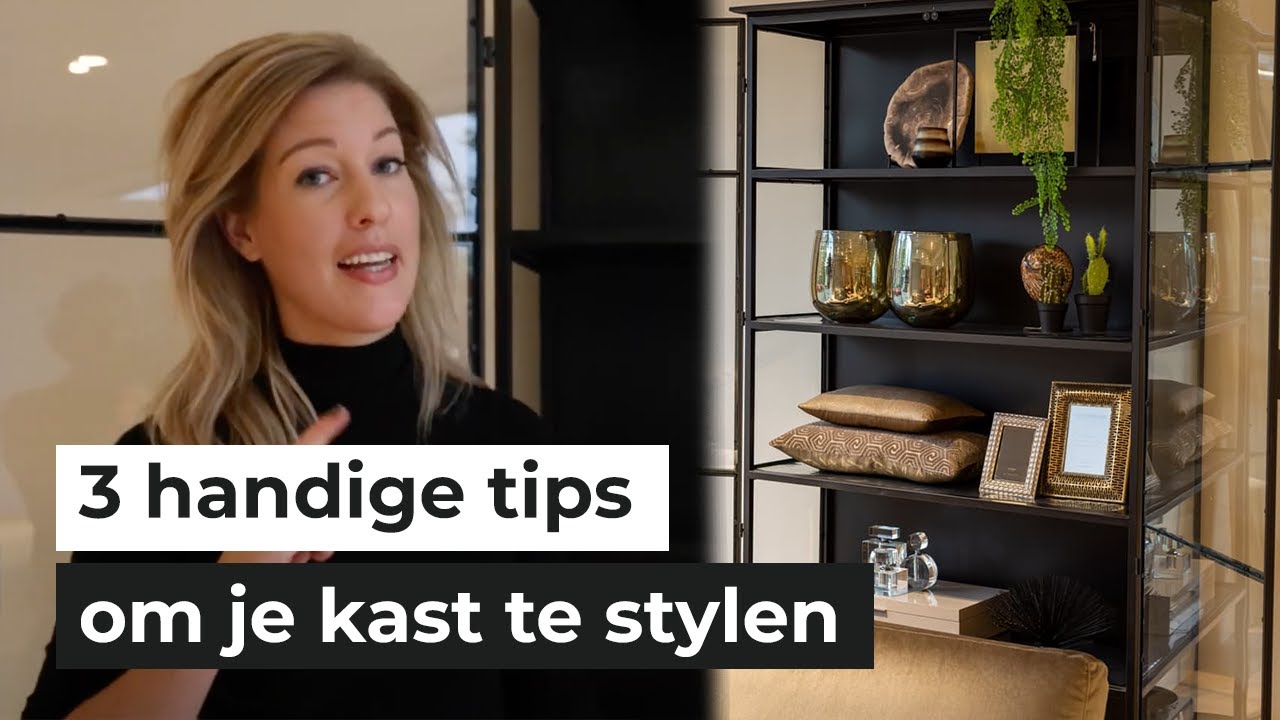 3 tips om je open kast mooi en sfeervol te stylen