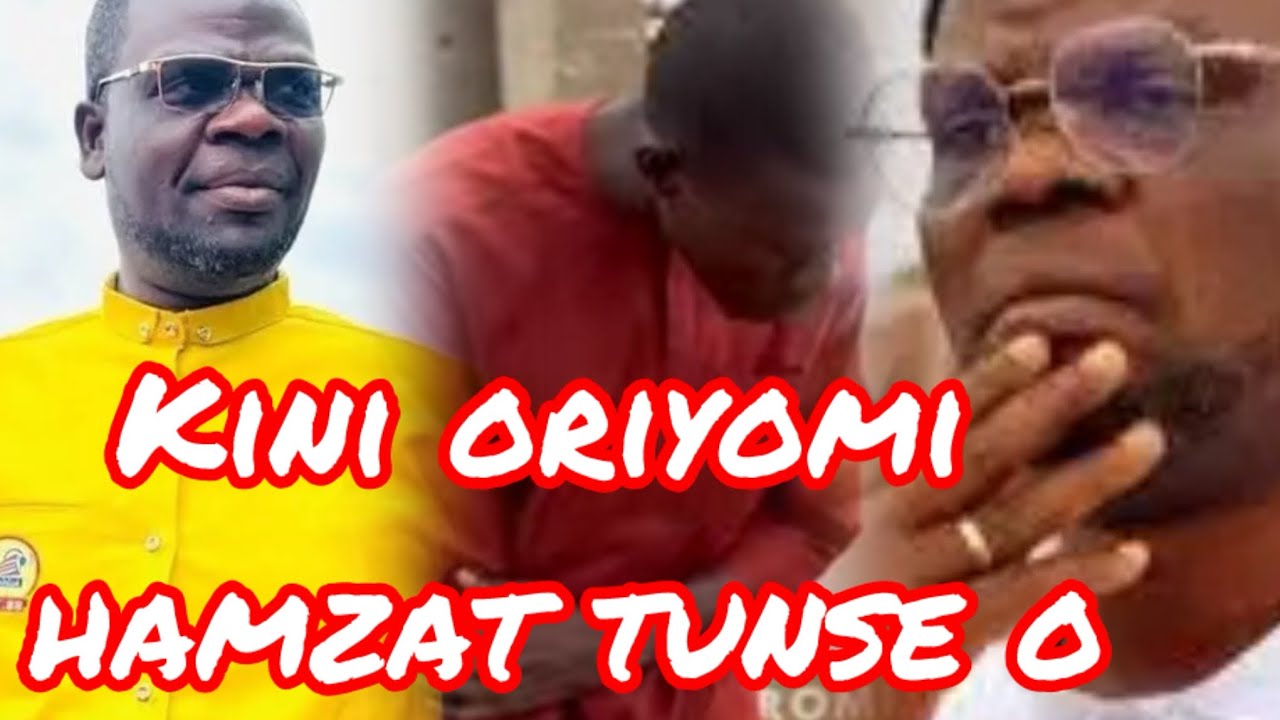 Haaaa!!! Oriyomi hamzat olohun yio koyin yo