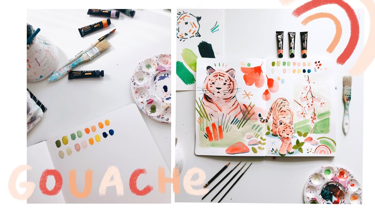 ARTEZA GOUACHE & SKETCHBOOK REVIEW◀︎
