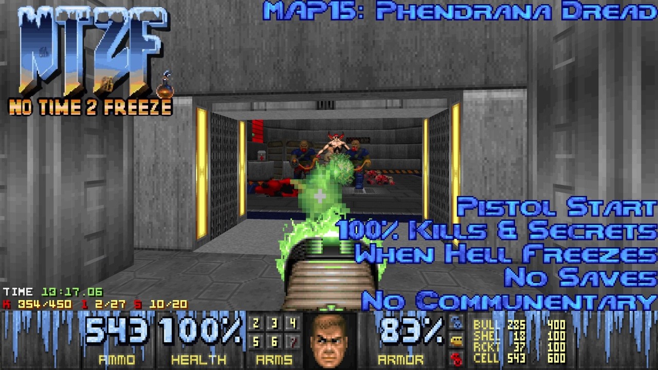 No Time 2 Freeze - MAP15: Phendrana Dread