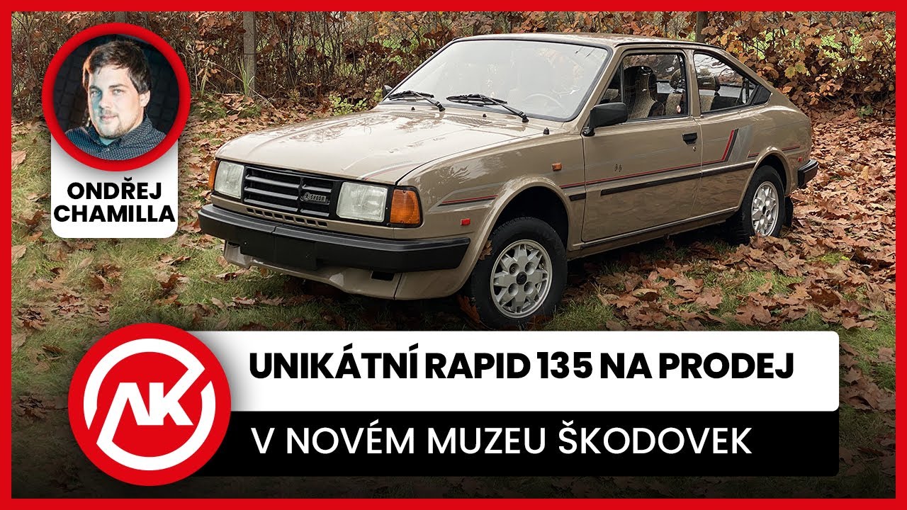 Kupte si vzácnou Škodu Rapid 135 Weltmeister a podpořte tím muzeum Svět Škodovek!