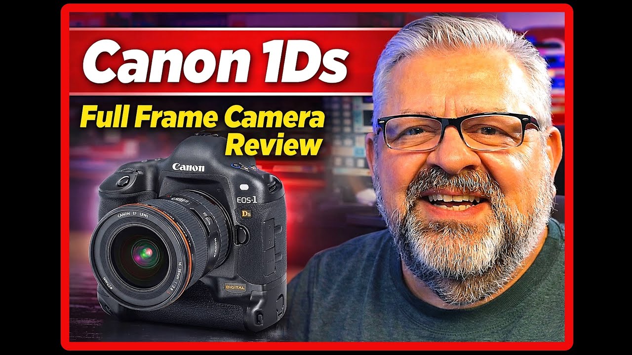 CANON EOS 1Ds | Обзор цифровой зеркальной камеры. Полнокадровый объектив EF 50mm f2.5. Компактный...
