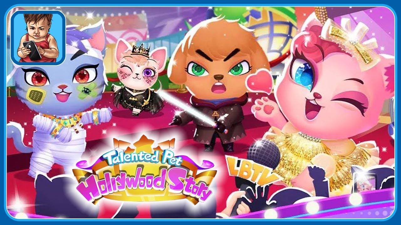 Talented Pet Hollywood Story от Libii * Зверята в Голливуде! * Мультик игра для детей про животных