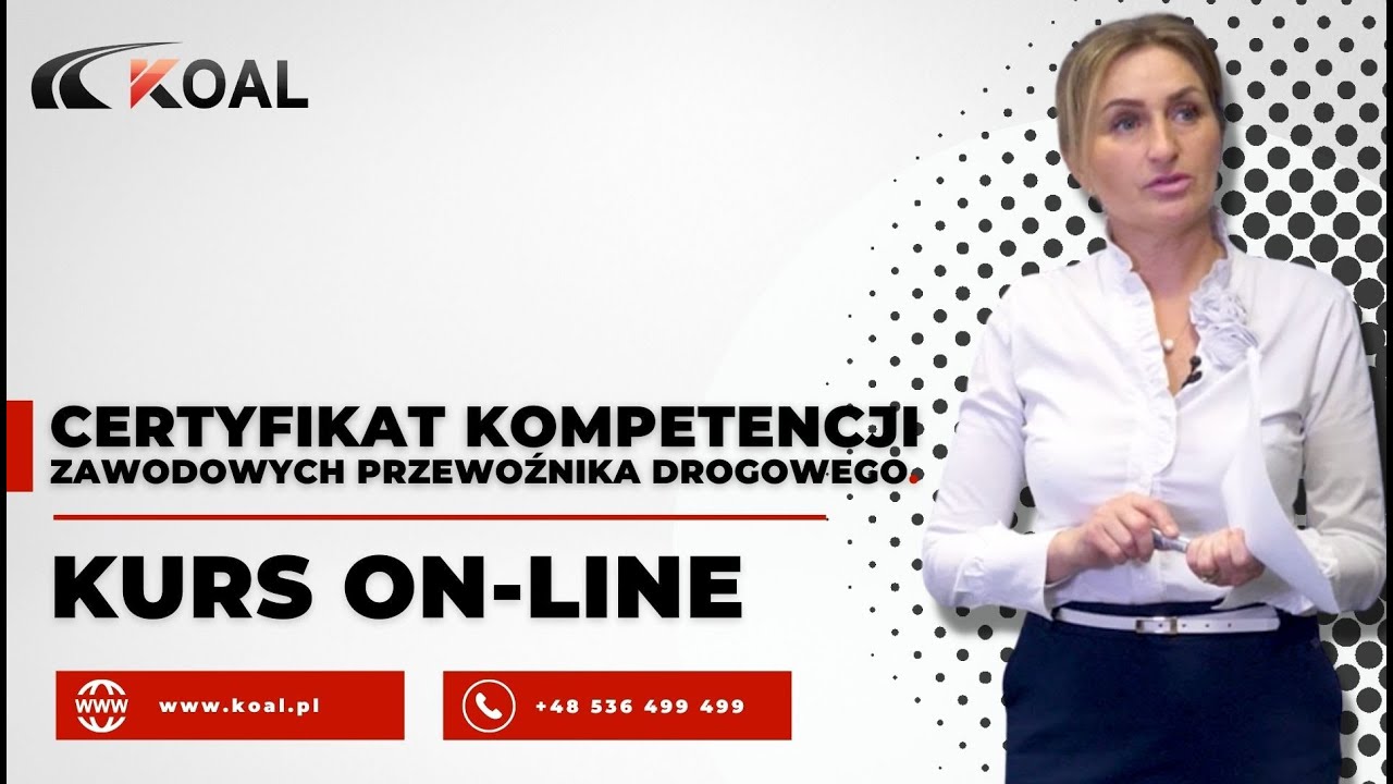 Certyfikat kompetencji zawodowych przewoźnika drogowego  licencja transportowa międzynarodowa
