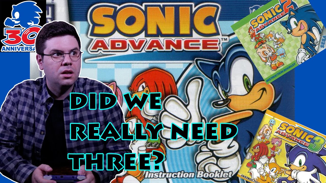 The Sonic Advance Trilogy - Sonic 30th Anniversary Special - Games In The Attic