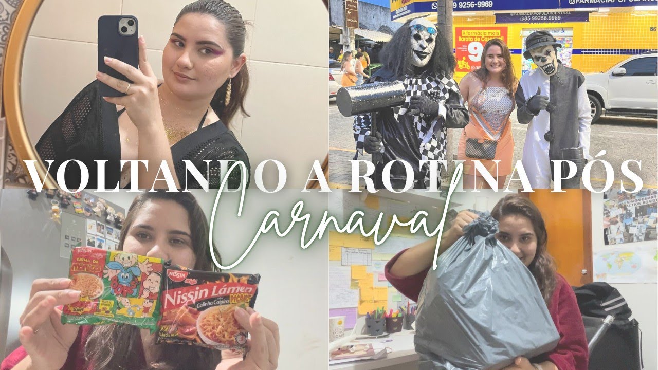 Voltando a rotina pós feriado - comprinhas, leituras, carnaval - Ma