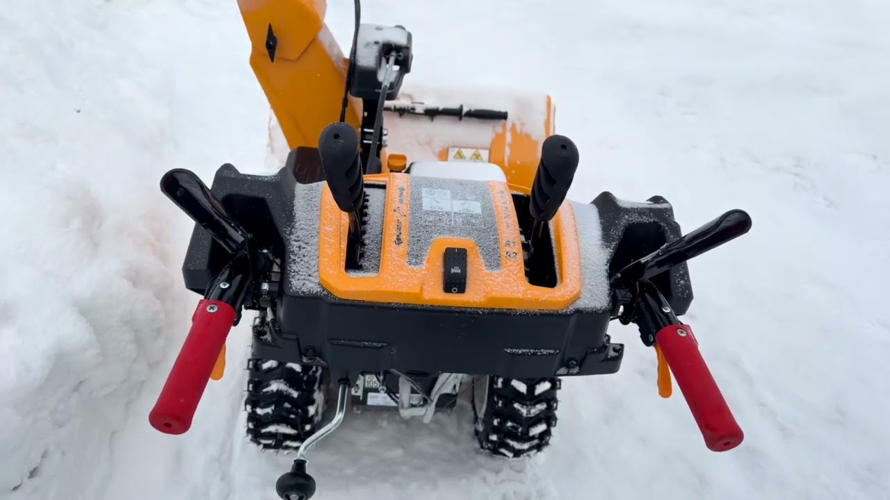 CUB Cadet XS3 76 SWE Pierwsze przejazdy  Zima nas pokonała na Mazurach