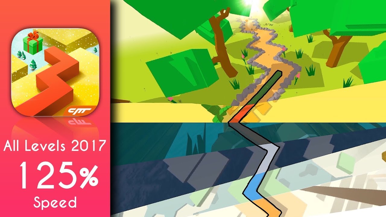 Dancing Line - All Levels 2017 (125% Speed) iOS Widescreen