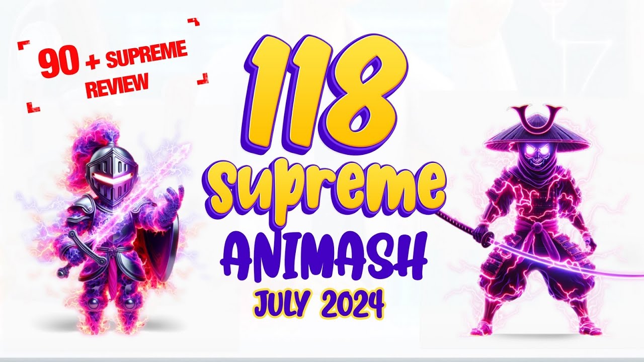SUPREME LIST part 3 animash alpha gamma zeta theta kappa supreme, another 15 stars