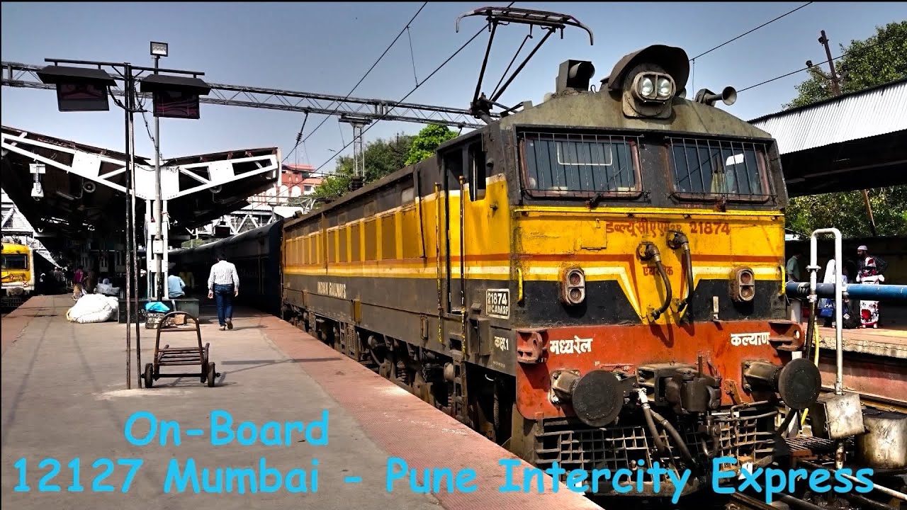 On-Board 12127 Mumbai - Pune Intercity Express!!!!!!