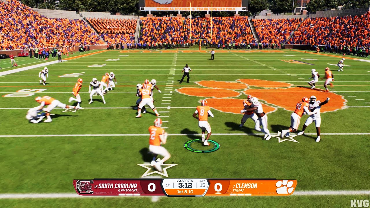 College Football 26 - South Carolina Gamecocks vs Clemson Tigers - Gameplay (PS5 UHD) [4K60FPS]