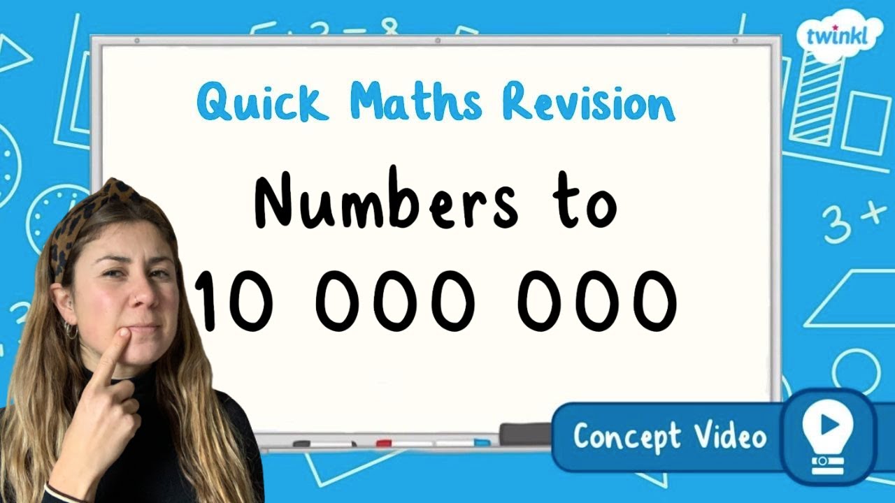 How Do You Recognise Numbers to 10 000 000? | KS2 Maths Concept for Kids
